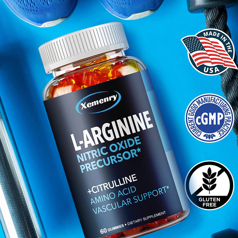 Strong Arginine Gummies, Nitric Oxide Supplement